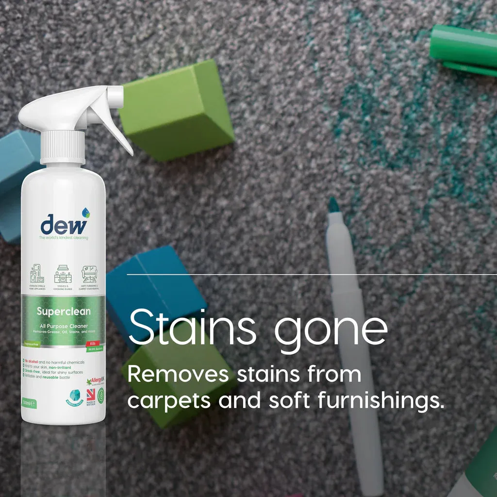 Dew Superclean Fragrance Free - 500ml